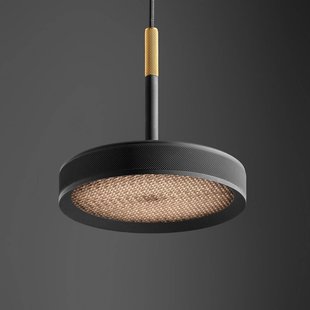 OLEV LED hanglamp OVERFLY, zwart Ø 15 cm, metaal 927 dimbaar