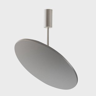 OLEV LED plafondlamp FLUENTIS, titanium, Ø 54 cm metaal 2.700 K