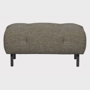 WOOOD Hocker Lloyd - Polyester - Donkerbruin Melange - 45x90x90