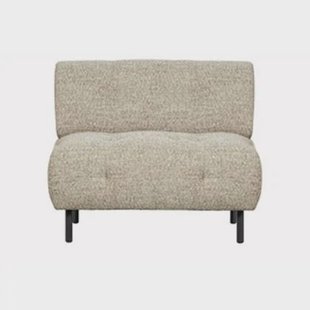 WOOOD Fauteuil Lloyd - Polyester - Naturel Melange - 75x90x90