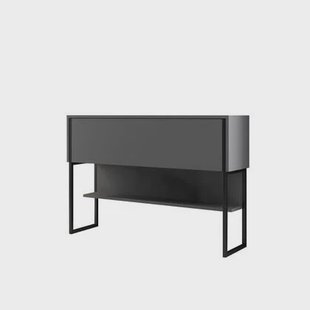 Giga Meubel - Dressoir Antraciet|Zwart - 120x30x80cm - Luxe