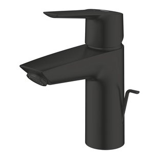 Wastafelmengkraan GROHE QuickFix Start S-Size ES Met Waste Mat Zwart