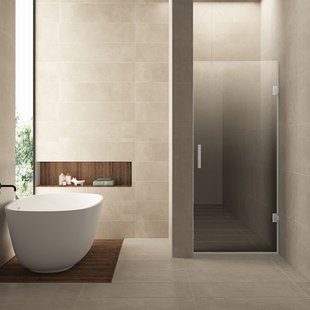 Glas Voor Nisdeur Rechts Wiesbaden Less 80x200 cm 8 mm Nano Spiegelrook- naar Helder Glas