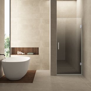 Glas Voor Nisdeur Rechts Wiesbaden Less 90x200 cm 8 mm Nano Spiegelrook- naar Helder Glas