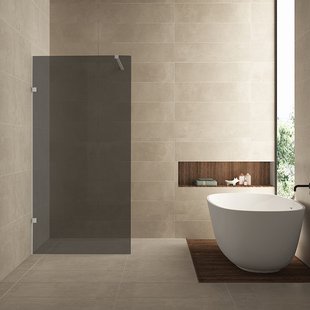 Glasplaat Wiesbaden Less 80x200 cm 8 mm Nano Rookglas