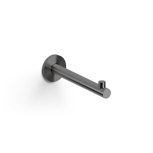 Kaldur toiletrolhouder, recht, gunmetal geb. PVD
