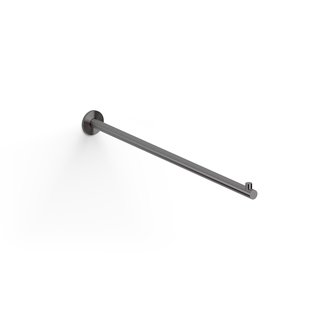 Kaldur handdoekrek 42cm, recht, gunmetal geborsteld PVD