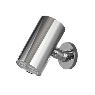 Hoofddouche Wiesbaden UniMatch Beam Rond 1 Stand met Muurbevestiging Chroom