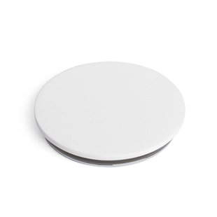 Platte Afdekcover Ideavit Solid Surface 68 mm Mat Wit