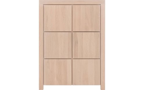 Goossens Opbergkast Clear, 6 deuren