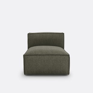 Modulaire bank, getextureerde stof, Seven