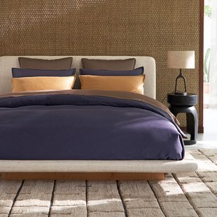 Hoeslaken, gewassen katoensatijn, omslag 30 cm, Saria