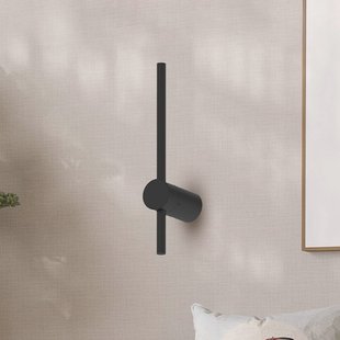 Milagro Lighting LED wandlamp Swing, hoogte 30 cm, CCT, metaal, zwart