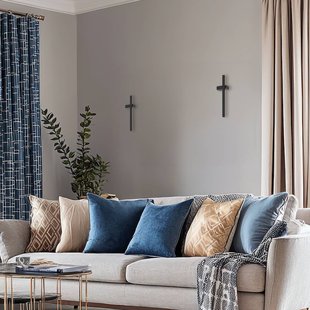 Milagro Lighting LED wandlamp Vision, hoogte 30 cm, metaal, zwart, 3.000 K