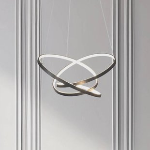 Milagro Lighting LED hanglamp Empoli, metaal, zwart, 4.000 K