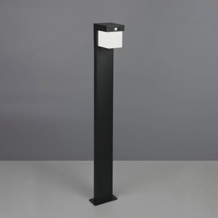 Reality Leuchten Tuinpadverlichting Colombo, zwart mat, metaal, hoogte 100 cm