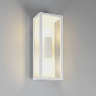 Trio Lighting Buitenwandlamp Garonne, wit mat, gegoten aluminium, E27