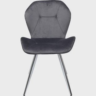 Kare Design Viva stoel - fluweel - grijs Kare Design Viva stoel - fluweel - grijs