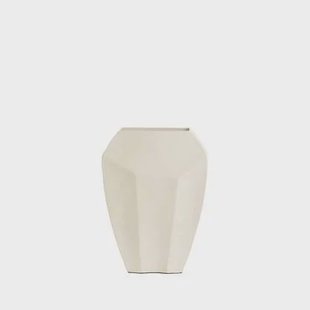 Light & Living Vaas Cordoba - Wit - 25x11x34cm