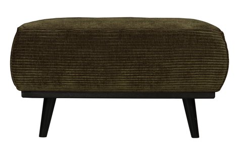 WOOOD Statement Hocker Rib Warm Groen