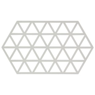 Zone Denmark Triangles Onderzetter 24x14 Warm Grey