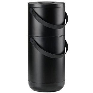 Zone Denmark Circular Prullenbak 22+12L Black