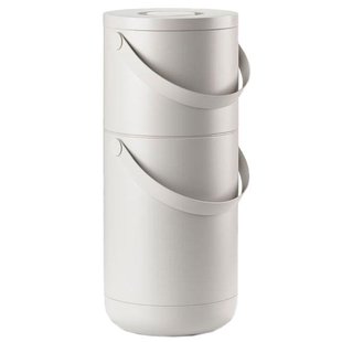 Zone Denmark Circular Prullenbak 22+12L Warm Grey