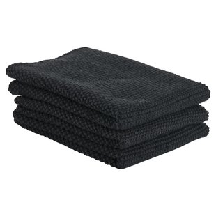 Zone Denmark Keukendoek Set Van 3 Black