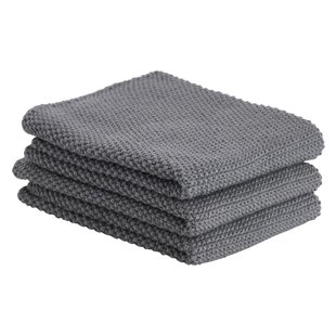 Zone Denmark Keukendoek Set Van 3 Cool Grey