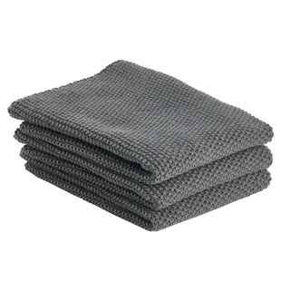 Zone Denmark Keukendoek Set Van 3 Anthracite