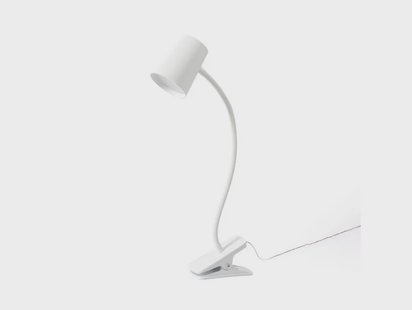 Lindby - Ailina LED Klemlamp White