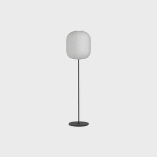 Common Vloerlamp Soft Black HAY - Woonkamer - Designer - Metaal - Met lampenkap