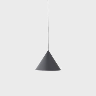 Benjamin Hanglamp Ø30 Matt Grey - Frandsen - Woonkamer - Designer - Metaal - 1 lamp