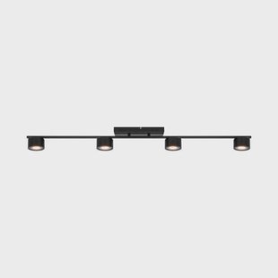 Nordlux - Clyde 4-Rail Plafondlamp Black