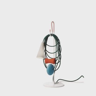 Filo Tafellamp Teodora Foscarini - Woonkamer - Designer - Metaal - Met lampenkap
