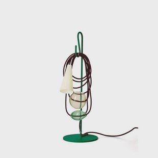 Filo Tafellamp Southern Talisman Foscarini - Woonkamer - Designer - Metaal - Met lampenkap