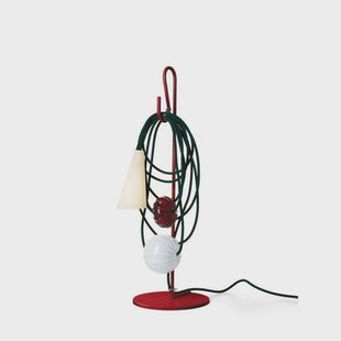 Filo Tafellamp Ruby Jaypure Foscarini - Woonkamer - Designer - Metaal - Met lampenkap