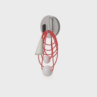 Filo Wandlamp Eastern Coral Foscarini - Woonkamer - Designer - Metaal - 1 lamp