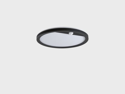 Paulmann - Lamina LED buiten wandlamp, zwart, sensor, IP44