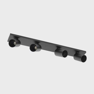 Arcchio - Brinja 4 plafondlamp zwart