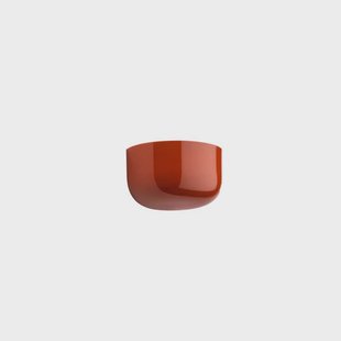Bellhop Up Wandlamp Brick Red Bellhop Wall Up FLOS - Modern - Kunststof - 1 lamp