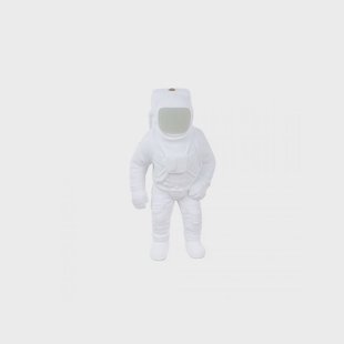 SELETTI - Cosmic Flashing Starman Portable Taffellamp White