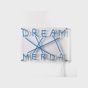 SELETTI - Dream-Merda LED-Sign