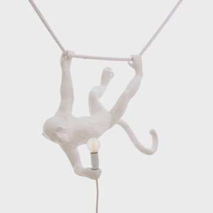 SELETTI - Monkey Swing Hanglamp Wit