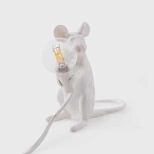 SELETTI - Mouse Lamp Mac Sitting Tafellamp