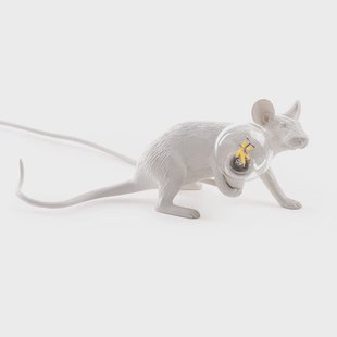 SELETTI - Mouse Lamp Lop Lying Down Tafellamp