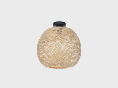Lindby - Dabila plafondlamp Bamboo