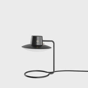 AJ Oxford Tafellamp H28 Black/Opal Louis Poulsen - Woonkamer - Designer - Metaal - Met lampenkap