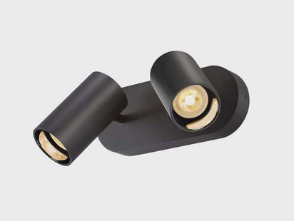 SLV - Asto Tube 2 Plafondlamp Black