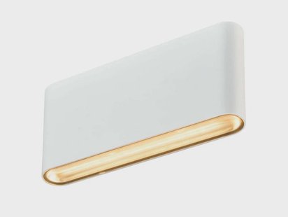 SLV - Oval 18 LED Buiten Wandlamp IP65 White